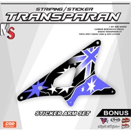 STICKER ARM VARIO KZR/GEN 1/2 Design ARAI 06