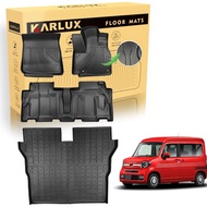 Honda N-VAN JJ1 JJ2 (2018–Present) 3D TPE Floor Mats + Luggage Mat — Waterproof Custom Fit Set of 4 