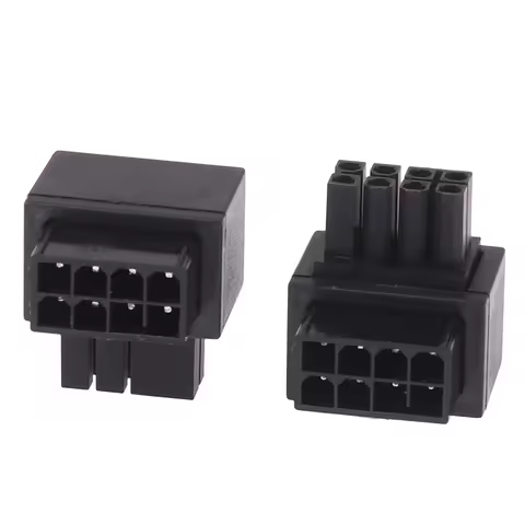 Motherboard CPU 8PIN Power Steering Connector 8PIN 90 Degree Adapter Power Interface Steering Head