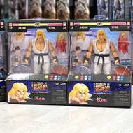 Jada Toys Ultra Street Fighter II Ken (Player 2) 6 Inch Action Figure