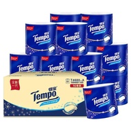 Tempo 4 Ply Premium Toilet Paper Toilet Tissues 160G, 16 Rolls