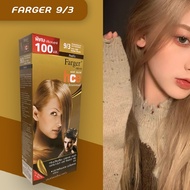 ฟาร์เกอร์ 9/3 บลอนด์อ่อนมากประกายทองหม่น สีผม เปลี่ยนสีผม Farger 9/3 Very Light Golden Blonde Hair color Cream