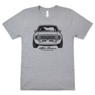 Alfa Romeo Giulia Sprint Gta Graphic Printed On Men'S T-Shirt