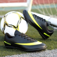 รองเท้าฟุตบอล AG/TF รองเท้าบูทฟุตบอลรองเท้าฟุตบอลสำหรับเด็กผู้ชายน้ำหนักเบาพิเศษรองเท้าผ้าใบ
