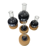 LB2LAB ROUND BOTTOM BOILING FLASK LONG NECK WITH TOOLED MOUTH