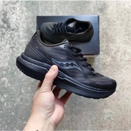 [Spot goods]2023new Saucony Triumph shock absorbing sneakers running shoes All Black
