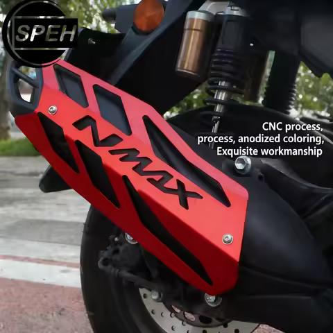 For Yamaha Nmax125 NMAX155 NMAX160 2020-2025 Turbo Neo Motorcycle Accessories Exhaust Pipe Protectiv