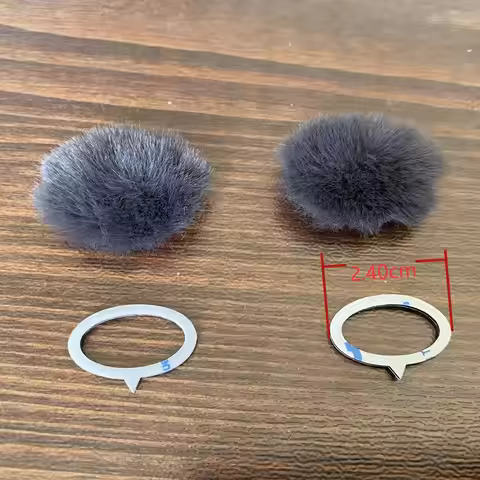 10Pcs Dead Cat Furry Windsceen Wind Muffler Cover For Sony FDR-X3000R Micromuff For Microphone Winds