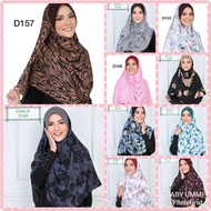 Tudung Printed Instant Shawl Labuh Sekali Sarung Hurun Ein M-XXL