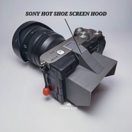 sony A7CII HOT SHOE SCREEN HOOD