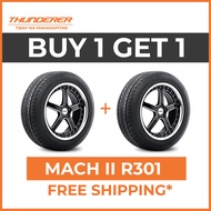 2pcs THUNDERER 195/55R15 MACH II R301 85V Car Tires