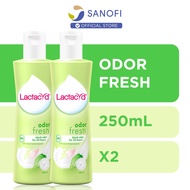LACTACYD ODOR FRESH 250ML X 2 Twinpack [Exp date: August 2027]