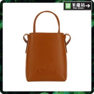Chloe Sense Micro Tote Bag for Women in Caramel