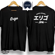 Erigo T-Shirt / ERIGO TOKYO JPN OSAKA Shirt / Quality DISTRO T-Shirt / Quality Clothes / Cool Men T-