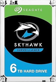 Seagate ST6000VX001 SkyHawk Surveillance Internal Hard Drive, 6TB, 3.5"