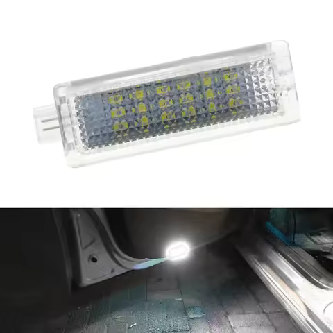 White Car LED Door Light Welcome Courtesy Lamp For BMW E81 F20 E90 E91 E92 E93 E60 E61 F07 F10 F11 F