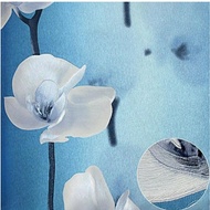 WALLPAPER bunga tulip kembang motif 3d timbul custom wallpaper dinding