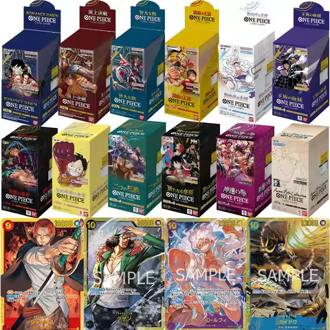 BandaiOne Piece Japanese version Japanese card OP09 supplementary pack One Piece deck card pack Luff