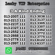 VIP Number, VIP Mobile Phone Number, Silver Number Series 3 A Kind, Prepaid Number, Digi, Celcom, Ho