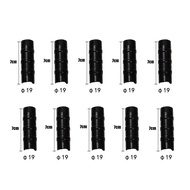 10x Greenhouse Plastic Black Snap Clamp for PVC Pipe Greenhouse Frame Pipe Clip