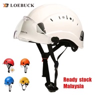 LOEBUCK ready stock Safety helmet  topi keledar   PPE Scaffolder Welder Construction Climbing Worker