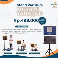 Stand Partiture Penyangga Alquran Jumbo Al-Quran Lansia Quran Shalat