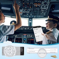 Aviation Pilot Tools Kit E6b Flight Computer Calculator Aviation Aluminum Kneeboard Essential Pilot 