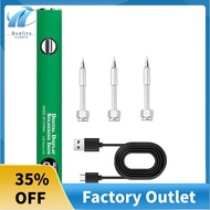 510 Thread Mini Soldering Iron Kit 3 Gear Adjustable Voltage 650mAh USB Rechargeable Battery Smart P