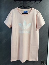 全新🍎Adidas baby pink ops 連身裙 長tee JP日本版