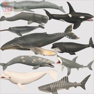 Children's Toys Simulation Marine Animal Model Great White Shark Scented Whale Blue Whale Head Whale