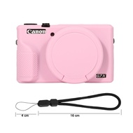 For Canon G7XIII G7X3 Silicone Case Camera Body Cover Protective Casing for Canon Powershot G7X Mark