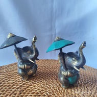 Elephant brass vintage statue elephant statue bronze brass classic elegant bronze elephant GB02