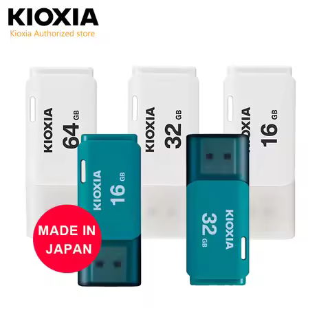 (Formerly Toshiba) KIOXIA 128G USB flash drives TransMemory U202 64G/32G/16G USB2.0 disk pendrive pe