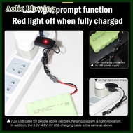 Aolie 3.6V 4.8V 6V 7.2V NiMH Battery USB Charger For R C Stunt Cars R C Trucks R C Boat R C Tank Rem