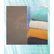 Kain Langsir Blackout Bunga Timbul Bidang 126''/ Curtain Sunblock Embossing Cloth 80%~95% (Echt Collection)