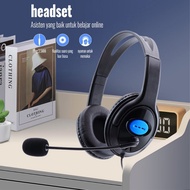 SS-PS4 Headset Headphone Gaming PS4 With Microphone Headset Bando Game Stereo Bass Support PUBG