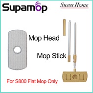 [Sweet Home] SupaMop Microfiber Mop Head  Hand Press Mop Handle Spin Mop Stick (for Model S800)