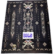 Sarung Hitam Donggala Wadimor Atlas Motif BHS Polos Batik Elegant