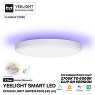 Yeelight Arwen Ceiling Light 450S (45.5 cm) (Quick Change+Back light) Works with Apple Homekit Hey G