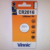 VINNIC CR2016 3V Lithium Button Battery 電池