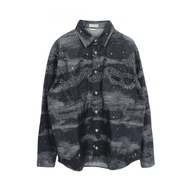 [มือสอง, สภาพใช้งานแล้ว] เสื้อเชิ้ตผ้าฝ้าย Dior Dior HOMME × Peter Doig สำหรับผู้ชาย สภาพ A