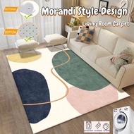 Karpet Morandi Modern untuk Dekorasi Ruang Tamu Karpet Area Ukuran Besar Nordic Dekorasi Kamar Tidur