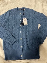 Polo Ralph Lauren 成人冷衫外套  灰藍色 M