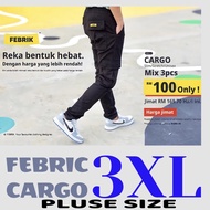 EUROPE BRAND FEBRIC CARGO, PLUSE SIZE, PENGANG GATTAH