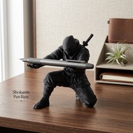 Ninja Pen Holder Stand Plastic Cool Desk Decoration Room Accessories Aesthetic Gaming Accessories Ro