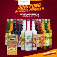 Ding Fong Squash Kordial Ice BLended Flavour Perasa Air Thailand (760ML) 1 kotak (12 botol) Nutrifre
