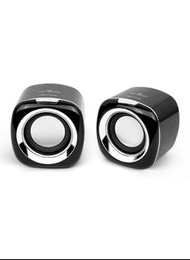 Computer Speakers, 6W PC Powered Speakers USB Speaker Monitor Speakers for Desktop Computer/PC/Lapto
