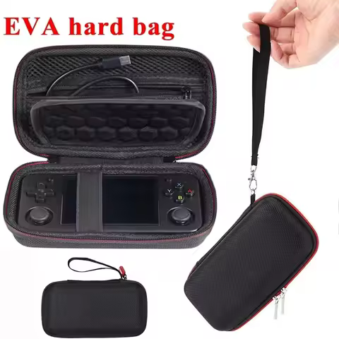 EVA Carrying Case Shockproof Travel Storage Bag Anti-Scratch Protective Bags For Anbernic RG35XX H/R