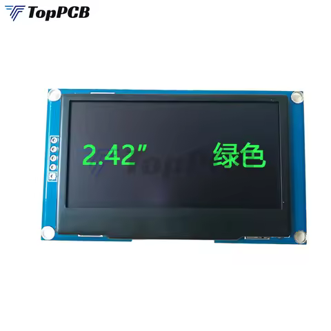 SSD1309 2.42 inch OLED Display Module 128*64 12864 Screen Display I2C IIC 3.3V White Blue Green Yell