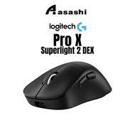 Logitech G Pro X Superlight 2 DEX Gaming Mouse - Black / White / Magenta Wireless Gaming Mouse